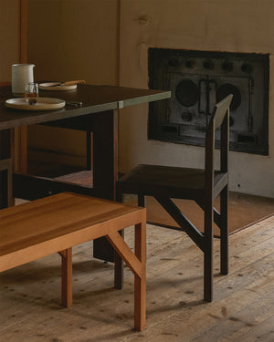 Bracket Chair | Dark Pine