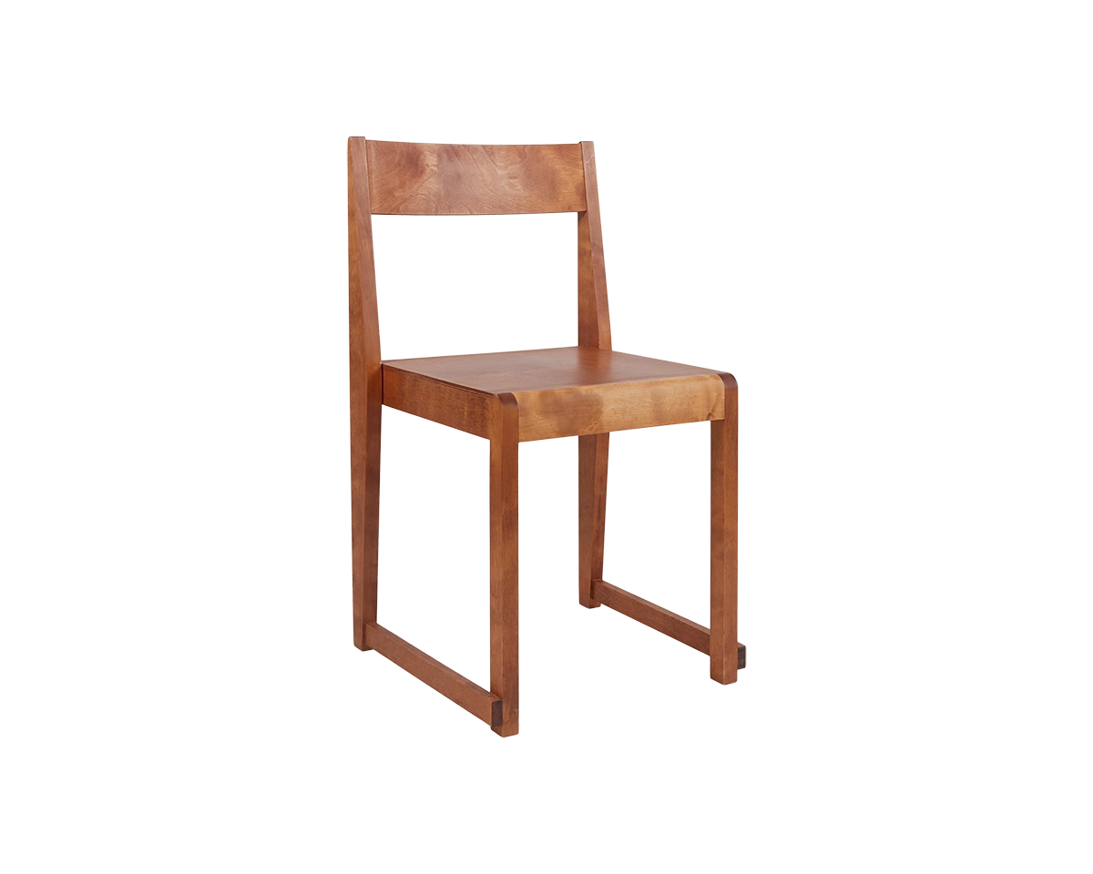 Chair 01 | Warm Brown Birch – FRAMA