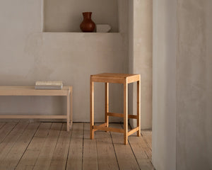 FRAMA Stool 01 | Warm Brown Birch | H65