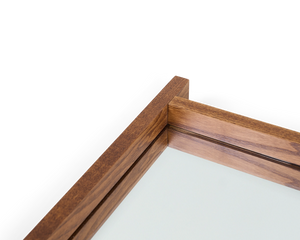 FRAMA Symmetry Mirror | Honey Ash Wood | Large