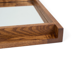 FRAMA Symmetry Mirror | Honey Ash Wood | Large