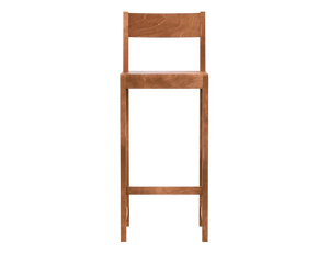 FRAMA Bar Chair 01 | Warm Brown Birch | H76