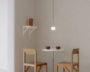 FRAMA Ovoid Pendant Light | Stainless Steel | Single