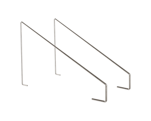D40 Brackets for Shelf Library | Set of Two | Stainless Steel