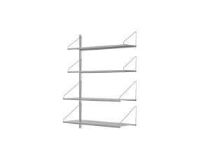 FRAMA Shelf Library Add-on Section | Stainless Steel | H108.4 / W80