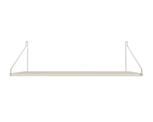 FRAMA Single Shelf | Warm White Steel | D27 / W80