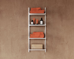 FRAMA Shelf Library Modular Shelving System White Steel