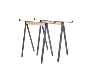 FRAMA Trestles | Blackened Steel / Oak
