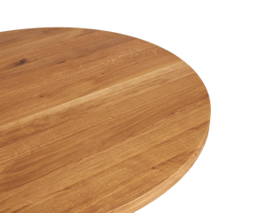 FRAMA Farmhouse Trestle Table | Oak | 140 Ø Round