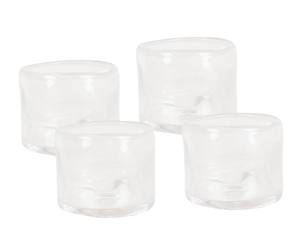 FRAMA 0405 Glass Set of Four | Clear | Wide