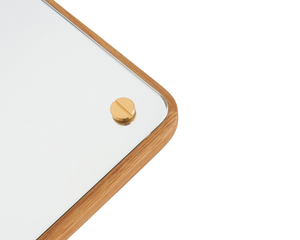 FRAMA RM-1 Rectangular Mirror | Natural Oak | Small