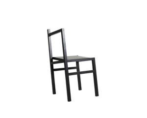 FRAMA 9.5° Asymmetric Chair in Black Ash
