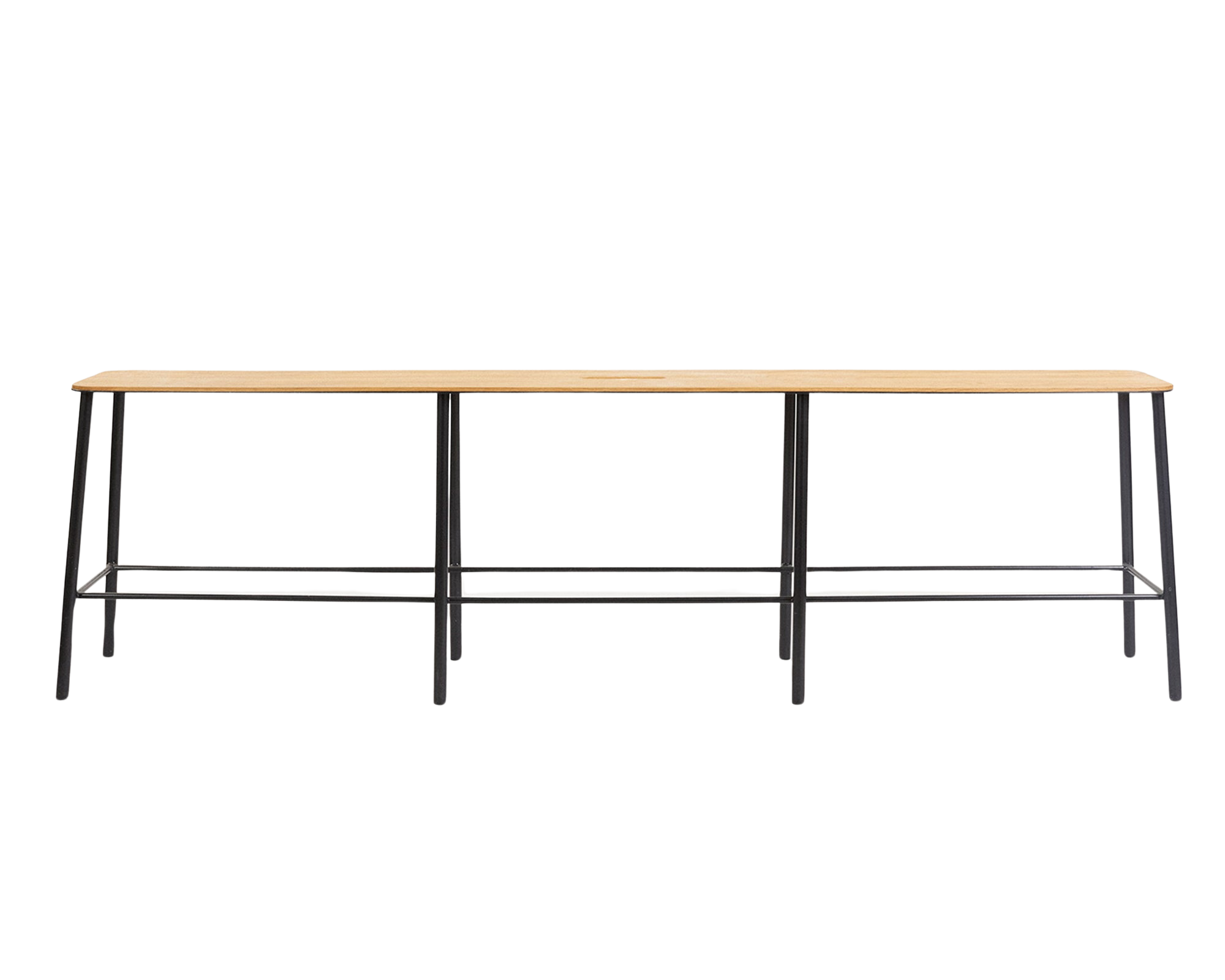 Adam Bench | Black / Oak | L160 – FRAMA