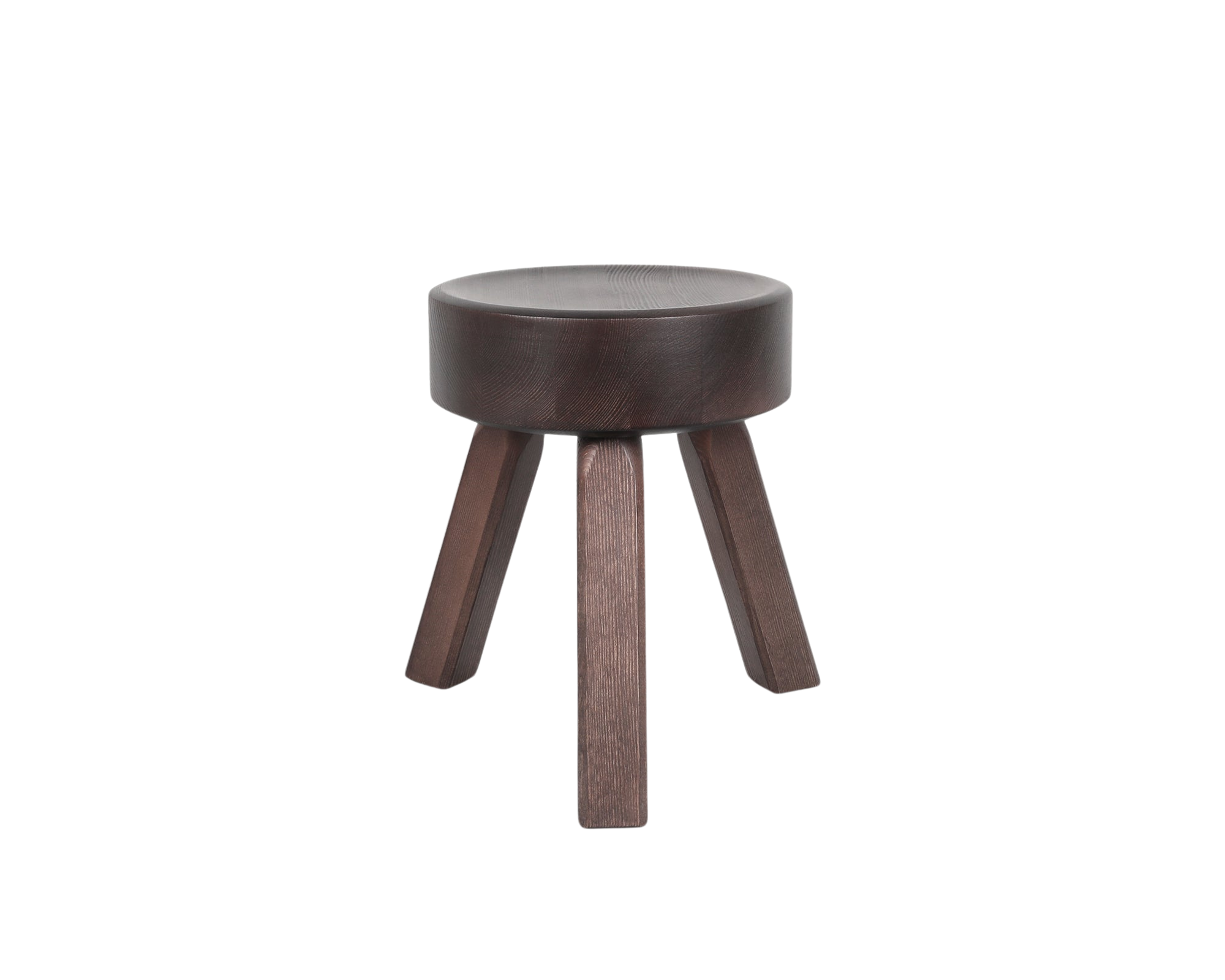 完璧 - Pine Dark Stool AML Nature-Inspired FRAMA | Seating スツール
