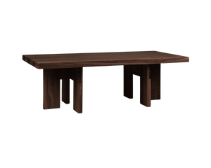 Farmhouse Coffee Table | Dark Oak | Rectangle