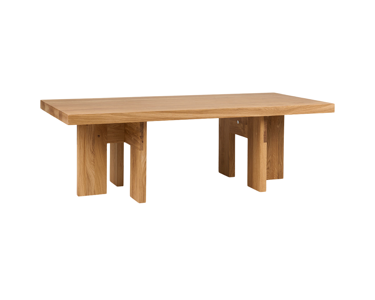 センターテーブル・ローテーブル FRAMA FARMHOUSE COFFEE TABLE NATURAL OAK Farmhouse Coffee Table | Natural Oak | Rectangle – FRAMA