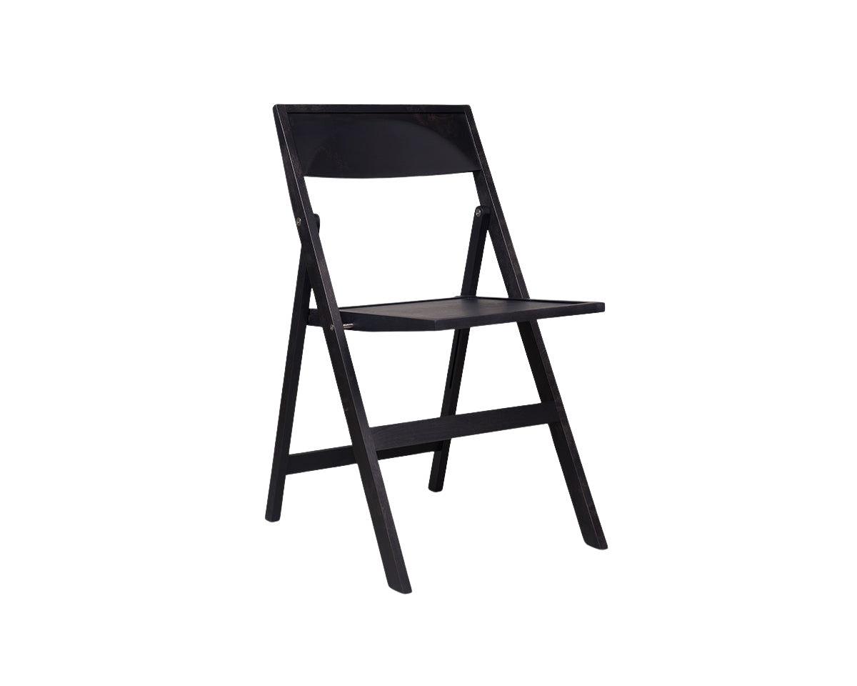 Folding Flat Chair | Ash Black Birch | FRAMA