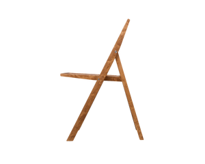 Folding Flat Chair | Warm Brown Birch