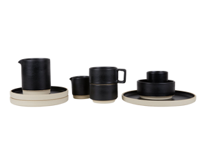 FRAMA Otto Ceramic Bowls Set of Two | Black | Medium