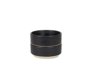 FRAMA Otto Ceramic Bowls Set of Two | Black | Small