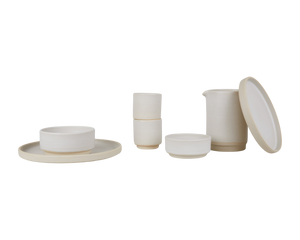 FRAMA Otto Ceramic Plate Set of Two | Natural | Small