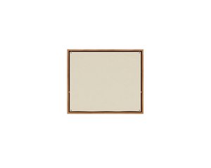 FRAMA SHELF LIBRARY CANVAS CABINET | NATURAL OAK / CANVAS