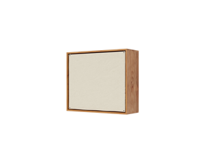 FRAMA SHELF LIBRARY CANVAS CABINET | NATURAL OAK / CANVAS