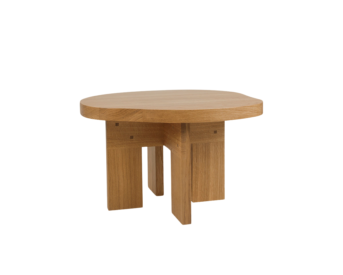 Farmhouse Side Table Oak - Rustic Charm for the Room | FRAMA