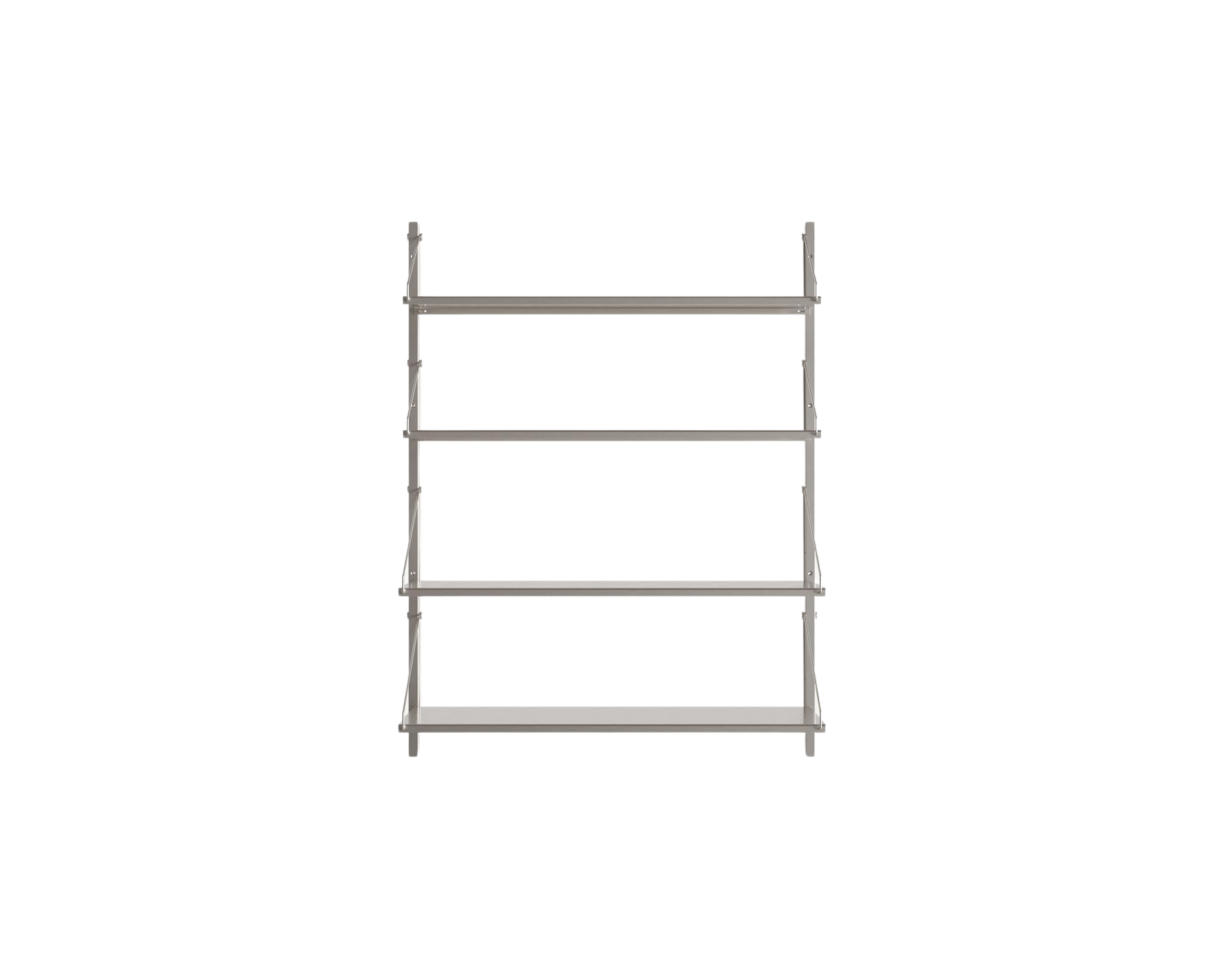 Shelf Library Single Section - Stainless Steel | FRAMA