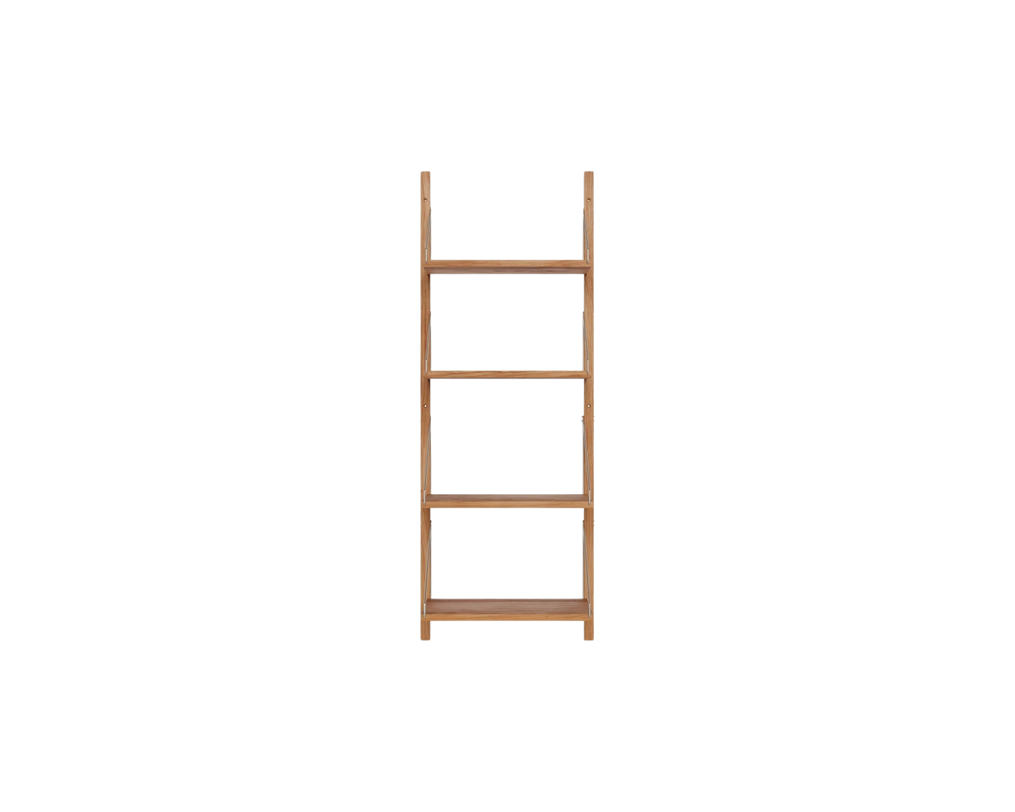 Shelf Library Single Section | Natural Oak | H114.8 / W40 – FRAMA