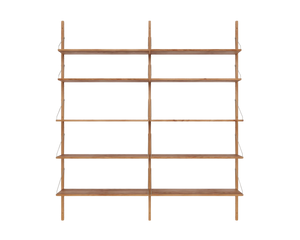 FRAMA Shelf Library Double Section | Natural Oak | H1852 / W80