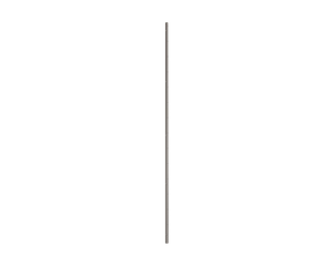 Library Rail | Stainless Steel | H185.2