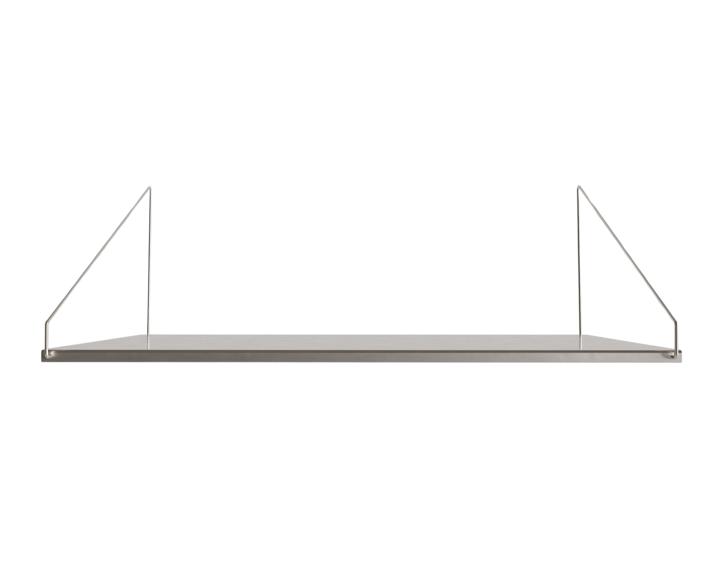 Library Desk Shelf | Stainless Steel | D40 / W80 – FRAMA