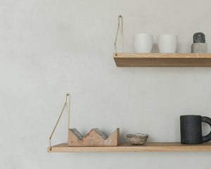 FRAMA Shelf Natural D20/W80 Brass / Context