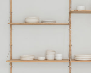 FRAMA Otto Ceramic Bowls Set of Two | White | Small