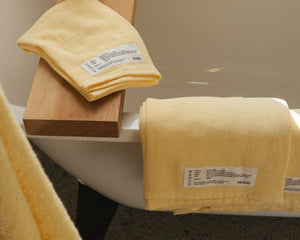 FRAMA Light Towel Set | Pale Yellow