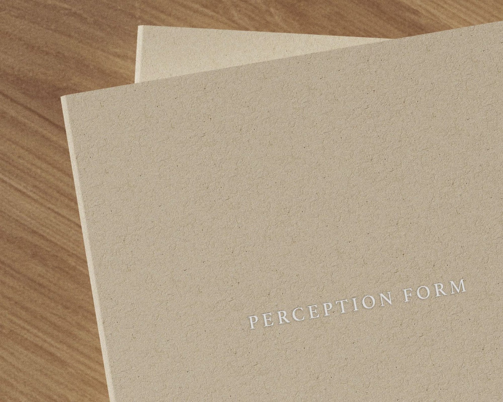 Perception Form Book Special Edition – FRAMA