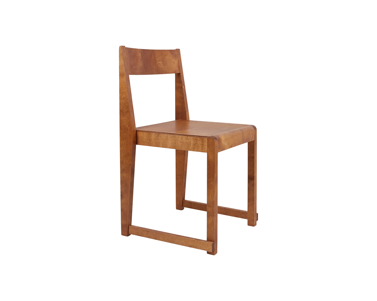 Chair 01 | Warm Brown Birch – FRAMA