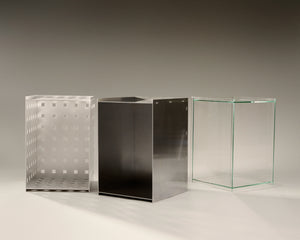 Rivet Box Table | Perforated Aluminum – FRAMA Rivet Box Table | Perforated Aluminum – FRAMA