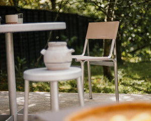 FRAMA Union Chair | Aluminum / Sandstone Mesh