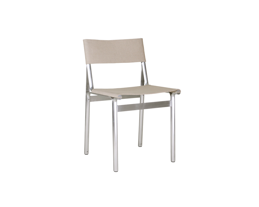 Union Chair | Aluminum / Sandstone Linen | FRAMA