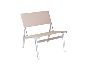 FRAMA Union Easy Chair | Aluminum / Sandstone Mesh