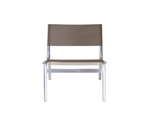 FRAMA Union Easy Chair | Aluminum / Taupe Mesh
