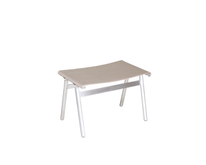 Union Stool | Aluminum / Sandstone Linen