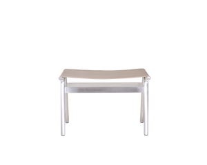 Union Stool | Aluminum / Sandstone Linen