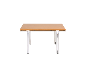 FRAMA Union Side Table | Aluminum / Warm Brown Ash
