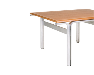 FRAMA Union Side Table | Aluminum / Warm Brown Ash