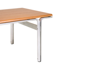 FRAMA Union Side Table | Aluminum / Warm Brown Ash