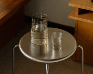 FRAMA Isle Glass Set of Two | Light Smoke | Mouth-Blown
