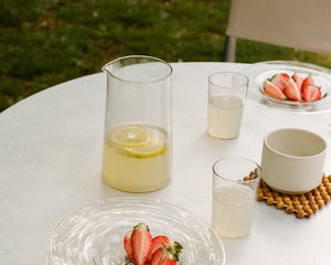 FRAMA | Isle Glass Pitcher | Light Smoke